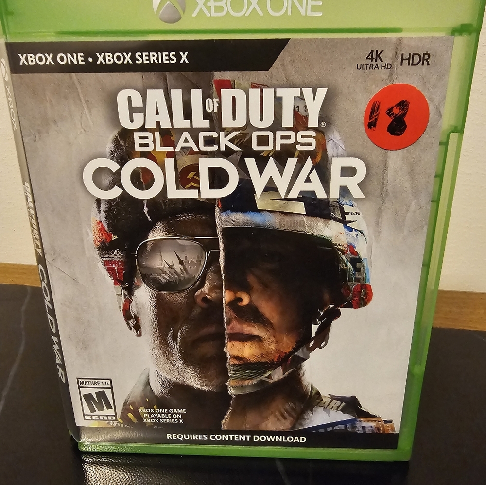 Xbox One Call Of Duty Black Ops Cold War Game